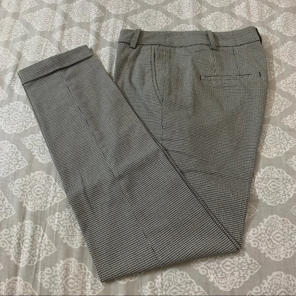 🤩 ZARA Basics Plaid Pattern Pants/Trousers - Picture 4 of 11